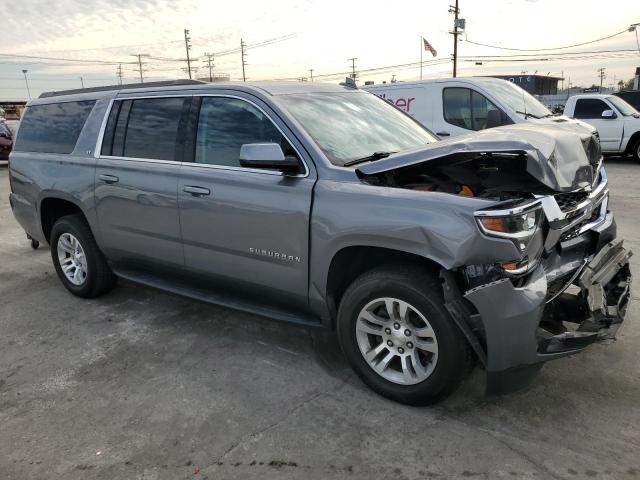 1GNSKHKC3KR159626 - 2019 CHEVROLET SUBURBAN K1500 LT GRAY photo 4