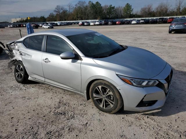 3N1AB8CV1NY206951 - 2022 NISSAN SENTRA SV SILVER photo 4