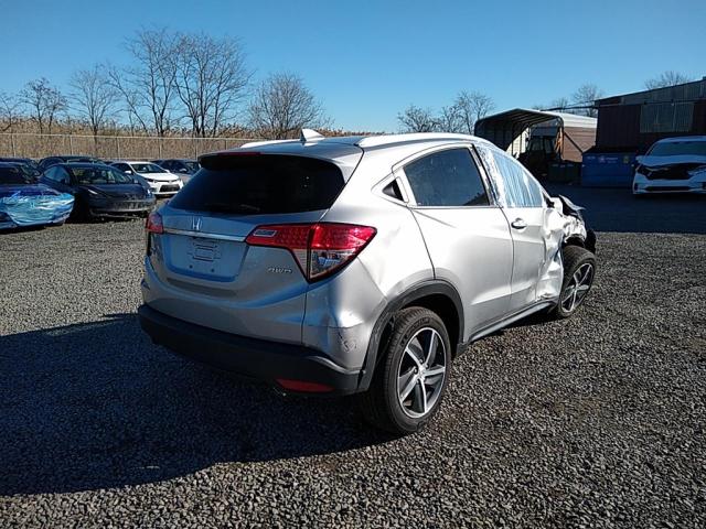 3CZRU6H72MM705556 - 2021 HONDA HR-V EXL GRAY photo 4