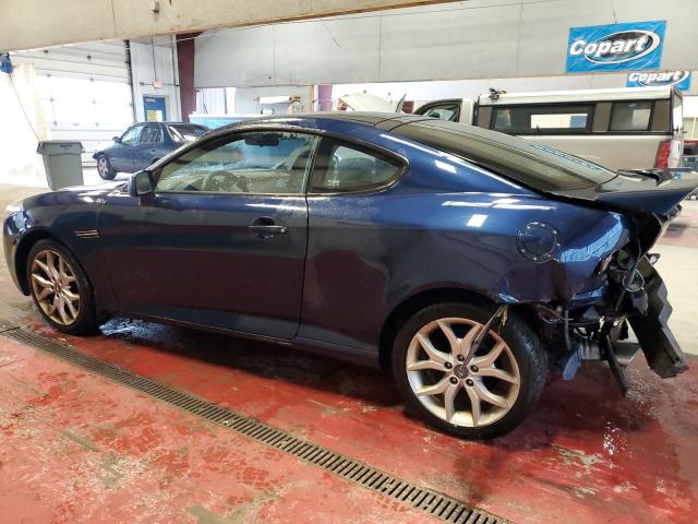 KMHHN66F18U284399 - 2008 HYUNDAI TIBURON GT BLUE photo 2