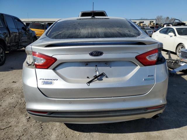 3FA6P0HR5DR190351 - 2013 FORD FUSION SE SILVER photo 6