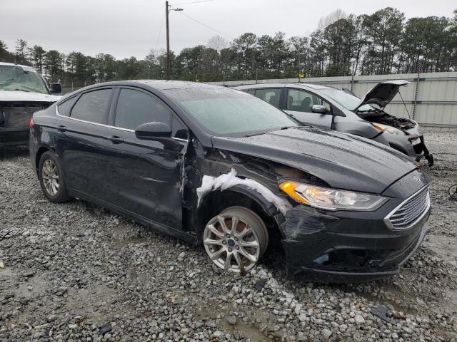 3FA6P0G79JR183530 - 2018 FORD FUSION S BLACK photo 4