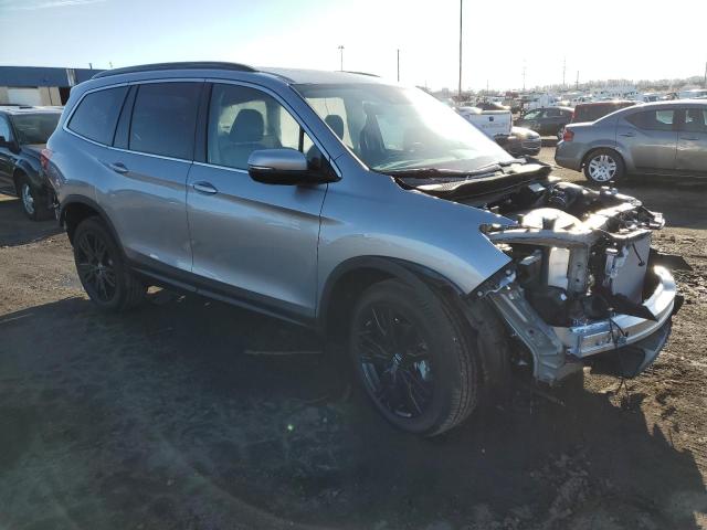 5FNYF6H28NB075984 - 2022 HONDA PILOT SE SILVER photo 4