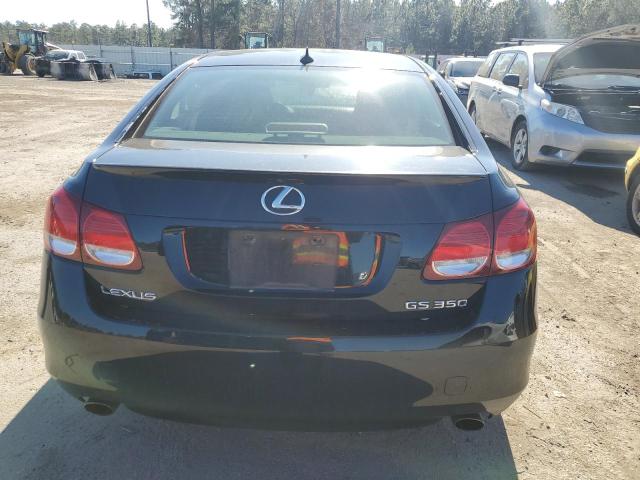 JTHBE96S390044285 - 2009 LEXUS GS 350 BLACK photo 6