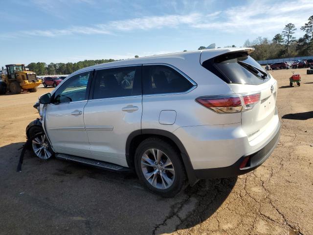 5TDZKRFH8FS102431 - 2015 TOYOTA HIGHLANDER LE WHITE photo 2