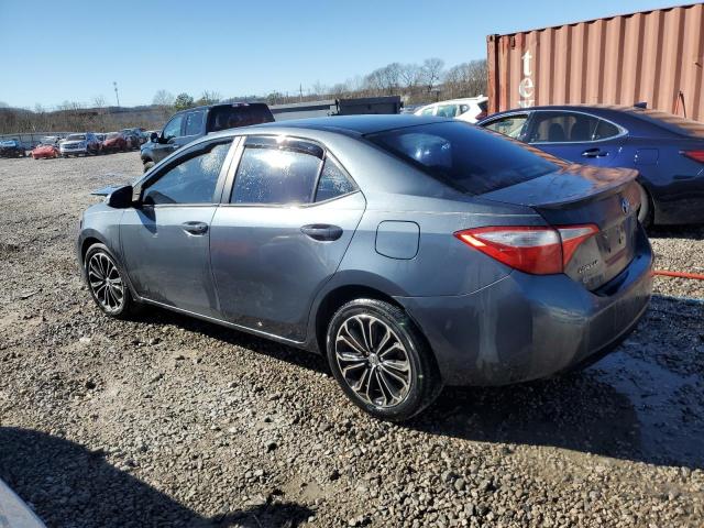 2T1BURHE0EC186556 - 2014 TOYOTA COROLLA L GRAY photo 2