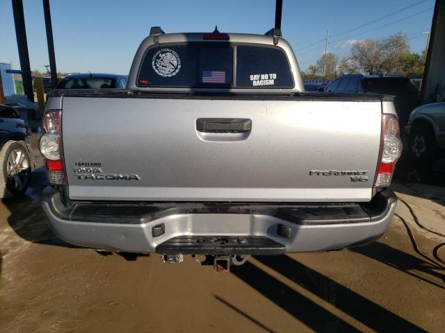 3TMJU4GN3FM189461 - 2015 TOYOTA TACOMA DOUBLE CAB PRERUNNER SILVER photo 6