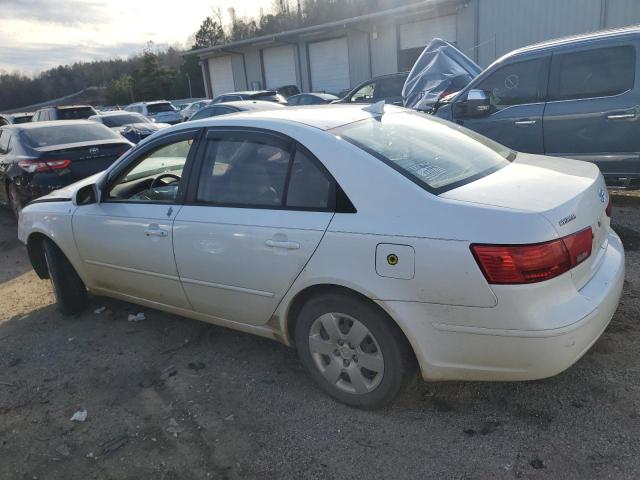 5NPET46C59H535976 - 2009 HYUNDAI SONATA GLS WHITE photo 2