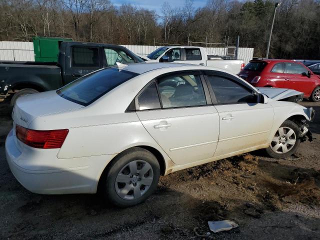 5NPET46C59H535976 - 2009 HYUNDAI SONATA GLS WHITE photo 3