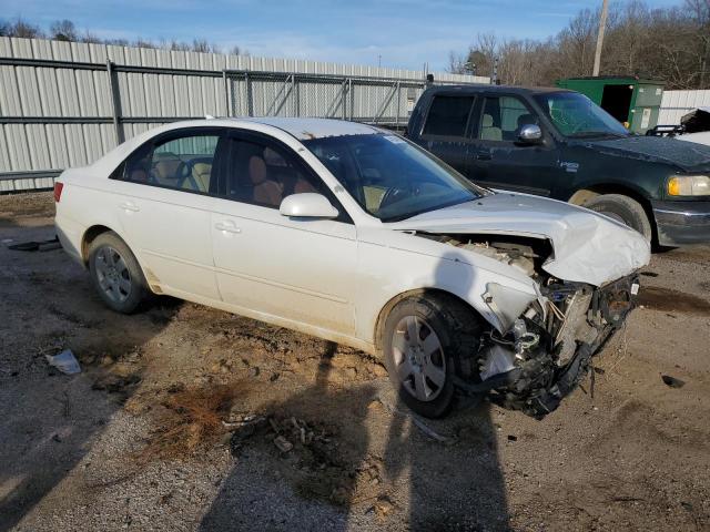 5NPET46C59H535976 - 2009 HYUNDAI SONATA GLS WHITE photo 4