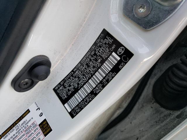 JTDKN3DP0F3075145 - 2015 TOYOTA PRIUS PLUG WHITE photo 12