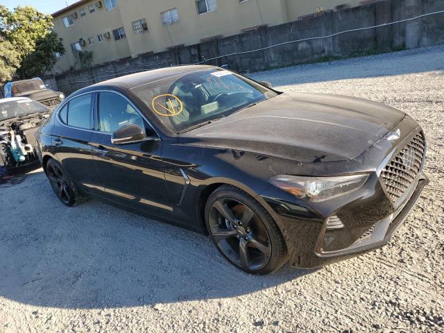 KMTG44LA3KU013160 - 2019 GENESIS G70 PRESTIGE BLACK photo 4