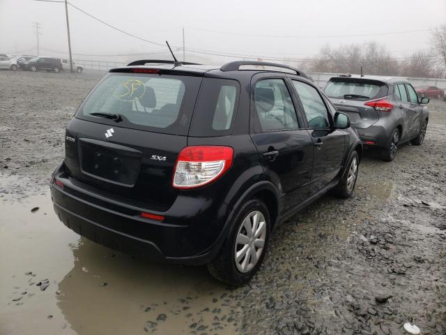 JS2YA5A36A6300216 - 2010 SUZUKI SX4 BLACK photo 3