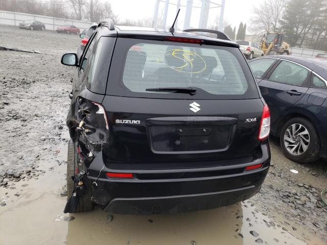 JS2YA5A36A6300216 - 2010 SUZUKI SX4 BLACK photo 6