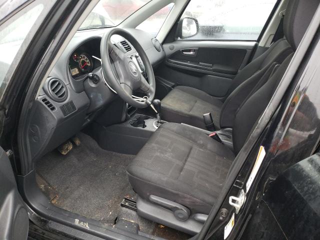 JS2YA5A36A6300216 - 2010 SUZUKI SX4 BLACK photo 7