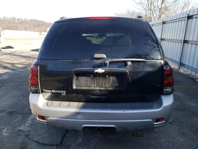 1GNDT13S672103540 - 2007 CHEVROLET TRAILBLAZE LS BLACK photo 6