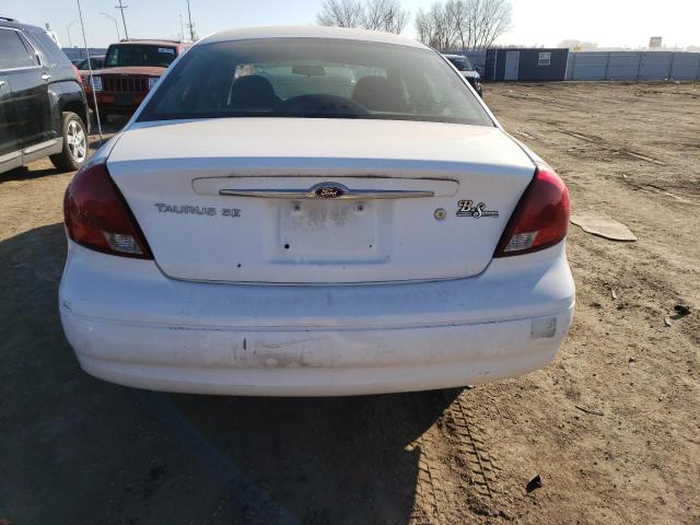 1FAFP55U4YG145789 - 2000 FORD TAURUS SES WHITE photo 6