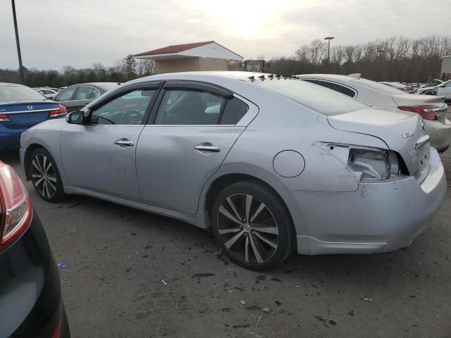 1N4AA5AP9CC807541 - 2012 NISSAN MAXIMA S SILVER photo 2