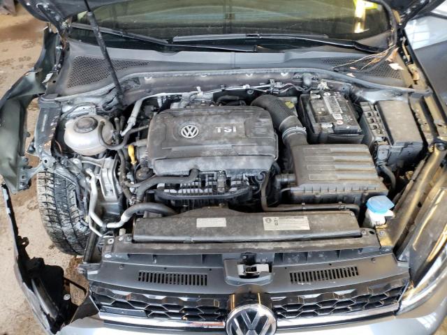 3VWM17AU6KM510388 - 2019 VOLKSWAGEN GOLF ALLTR S GRAY photo 11