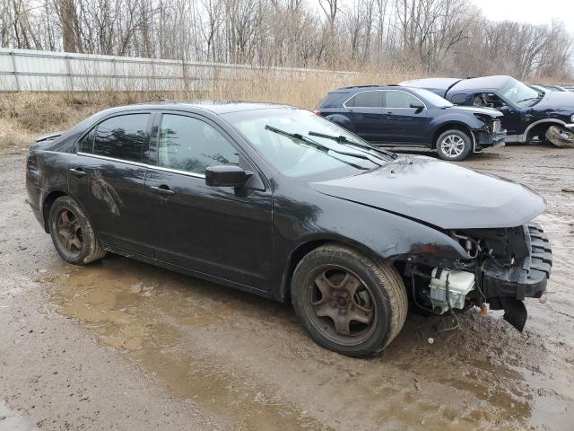 3FAHP0HA7AR401130 - 2010 FORD FUSION SE BLACK photo 4