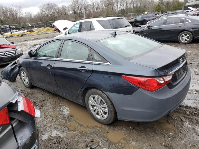 5NPEB4AC0BH182482 - 2011 HYUNDAI SONATA GLS BLUE photo 2