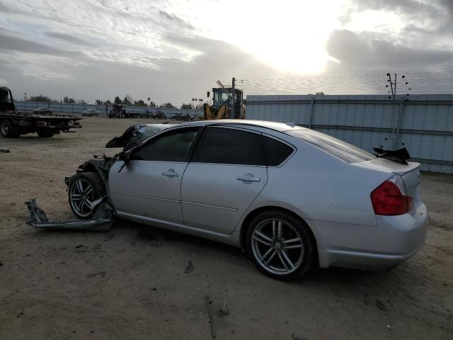 JNKBY01E86M204847 - 2006 INFINITI M45 SILVER photo 2