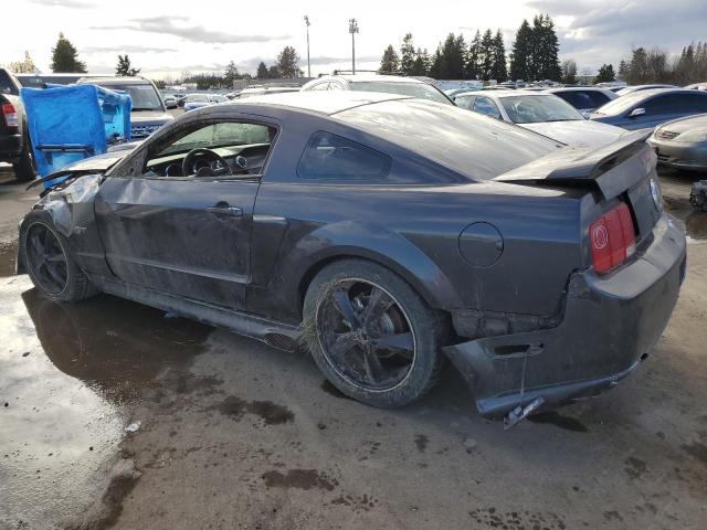 1ZVFT82H175257858 - 2007 FORD MUSTANG GT GRAY photo 2