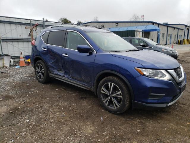 5N1AT2MV9KC825349 - 2019 NISSAN ROGUE S BLUE photo 4