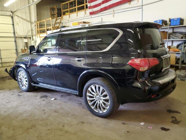 JN8AZ2NE9F9082815 - 2015 INFINITI QX80 BLACK photo 2