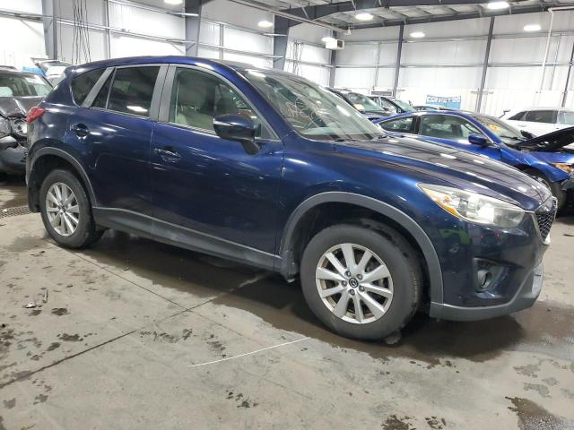 JM3KE4CY4F0476478 - 2015 MAZDA CX-5 TOURING BLUE photo 4