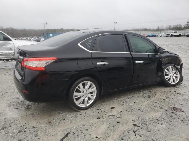 3N1AB7AP2DL614689 - 2013 NISSAN SENTRA S BLACK photo 3