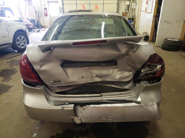 2G2WP552761232447 - 2006 PONTIAC GRAND PRIX SILVER photo 6