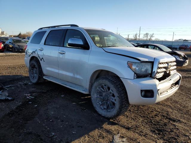 5TDBY67A58S018490 - 2008 TOYOTA SEQUOIA PLATINUM WHITE photo 4