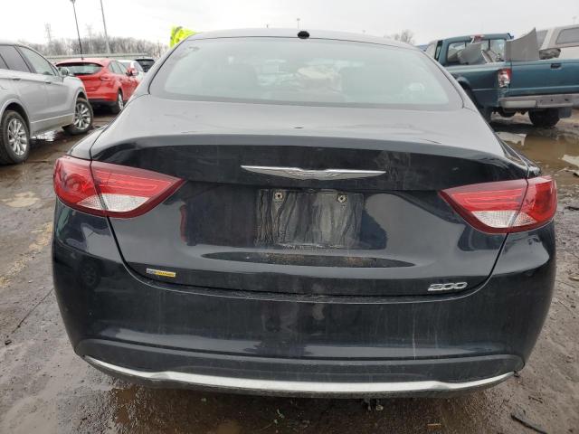 1C3CCCABXFN616813 - 2015 CHRYSLER 200 LIMITED BLACK photo 6