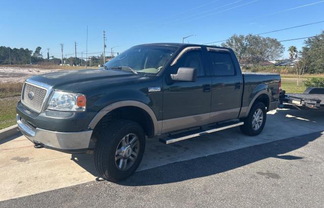 1FTPW14544KD46801 - 2004 FORD F150 SUPERCREW GREEN photo 2