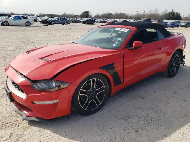 1FATP8UH9M5122717 - 2022 FORD MUSTANG RED photo 1