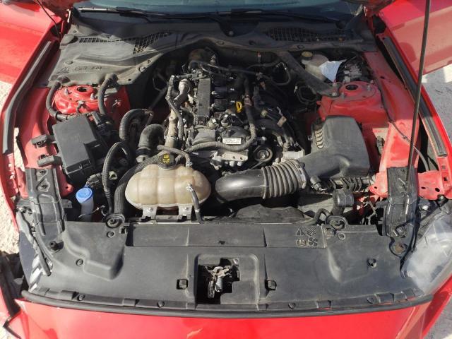 1FATP8UH9M5122717 - 2022 FORD MUSTANG RED photo 11