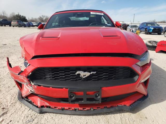 1FATP8UH9M5122717 - 2022 FORD MUSTANG RED photo 5