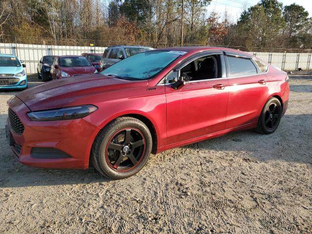 3FA6P0H70DR160284 - 2013 FORD FUSION SE RED photo 1