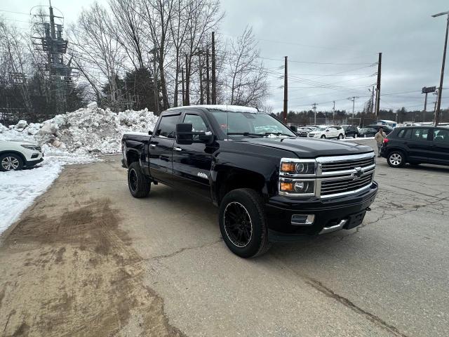 3GCUKTECXEG520998 - 2014 CHEVROLET SILVERADO K1500 HIGH COUNTRY BLACK photo 1