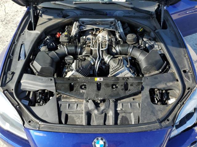 WBS6E9C56HG437455 - 2017 BMW M6 GRAN COUPE BLUE photo 11