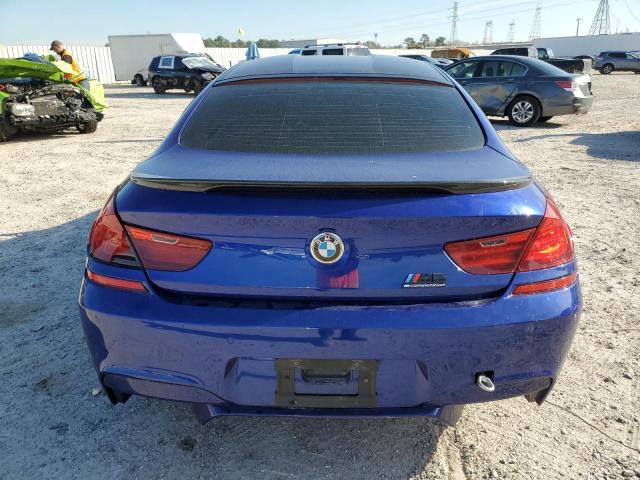 WBS6E9C56HG437455 - 2017 BMW M6 GRAN COUPE BLUE photo 6