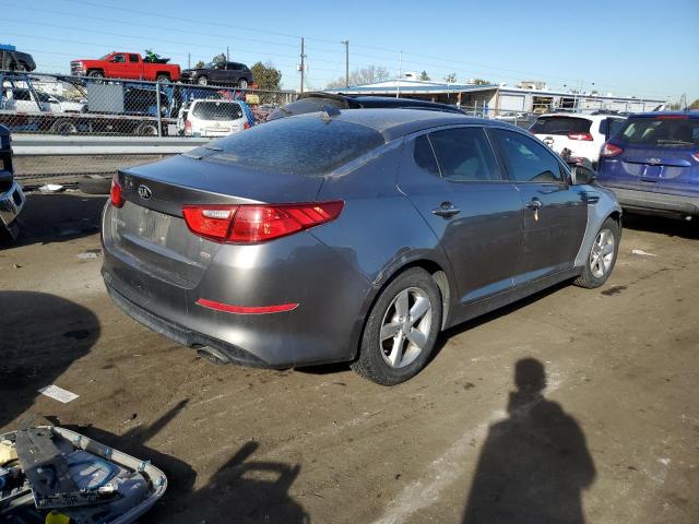 5XXGM4A7XEG344205 - 2014 KIA OPTIMA LX GRAY photo 3