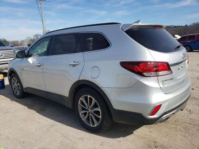 KM8SM4HF4HU166924 - 2017 HYUNDAI SANTA FE SE SILVER photo 2