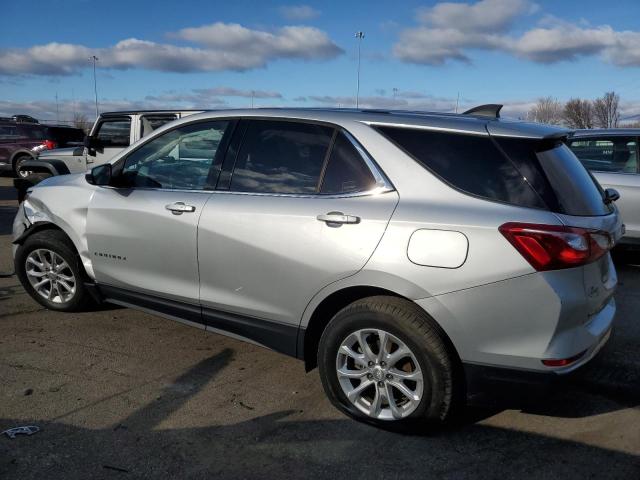 3GNAXSEV4JS581066 - 2018 CHEVROLET EQUINOX LT SILVER photo 2