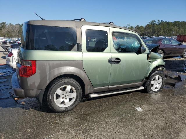 5J6YH285X3L030319 - 2003 HONDA ELEMENT EX GREEN photo 3