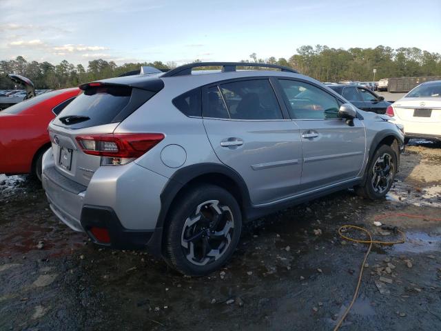 JF2GTHMC2M8258439 - 2021 SUBARU CROSSTREK LIMITED SILVER photo 3