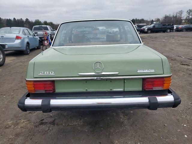 11406012112897 - 1975 MERCEDES-BENZ 280 GREEN photo 6