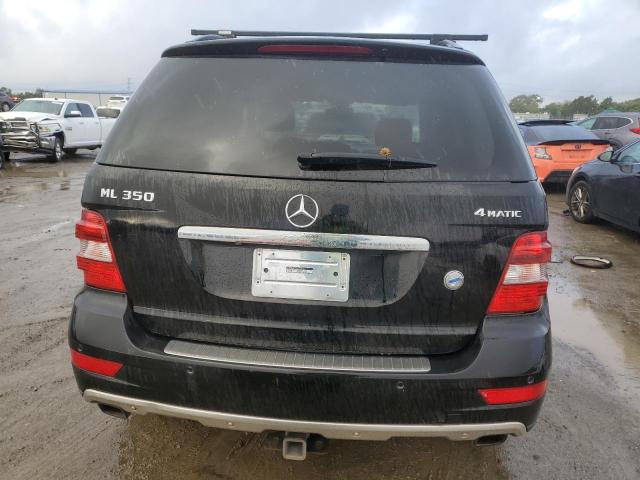 4JGBB8GB2AA613687 - 2010 MERCEDES-BENZ ML 350 4MATIC BLACK photo 6