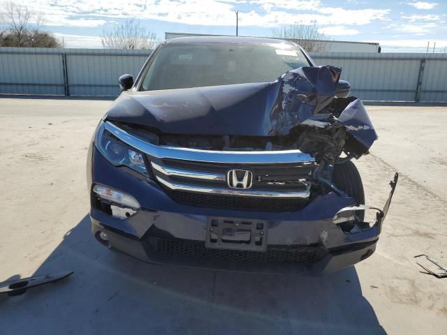 5FNYF5H35JB005422 - 2018 HONDA PILOT EX BLUE photo 5